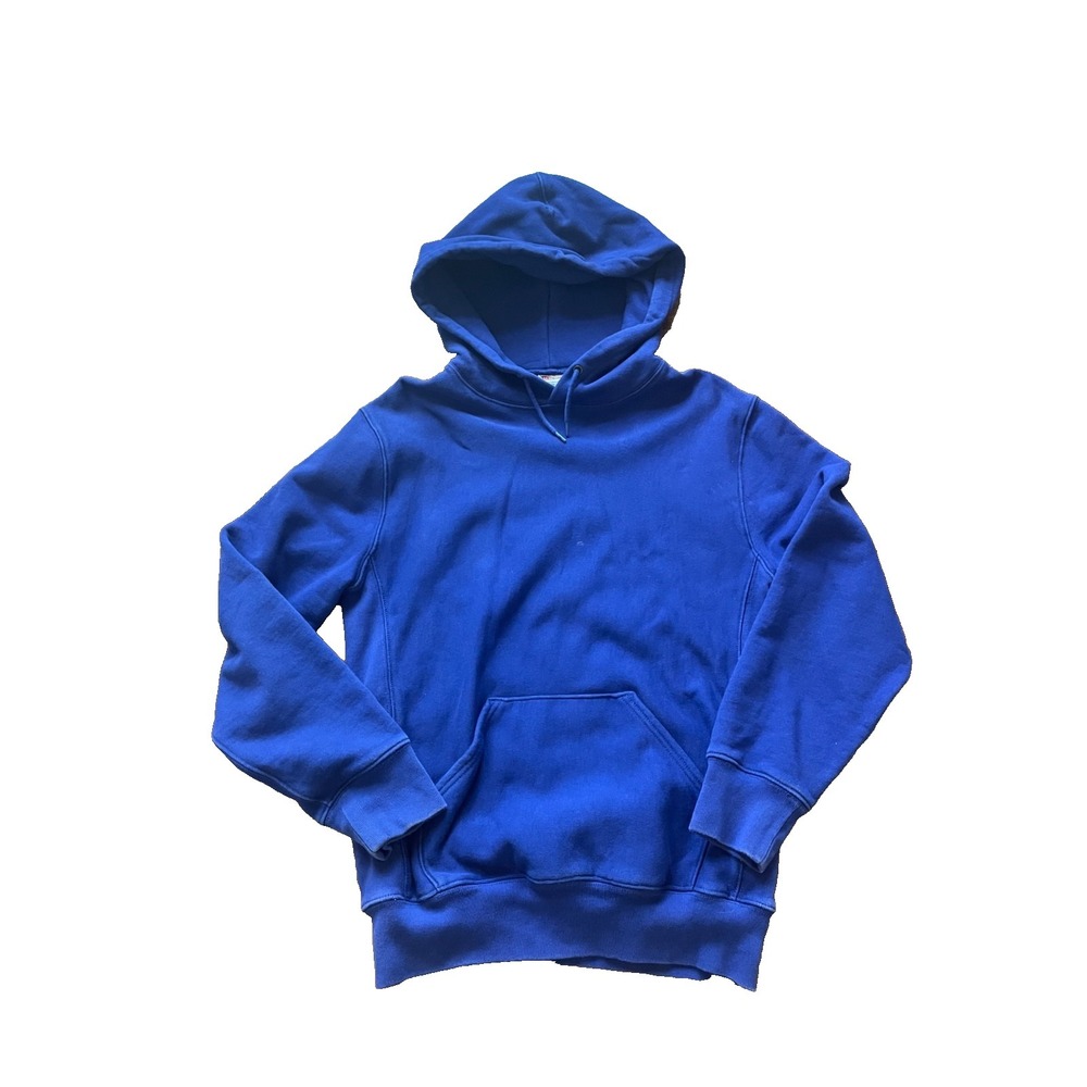 J CREW Sportswear Men's (unisex) Hoodie Blue - Kangaroo Pocket- XS‎
